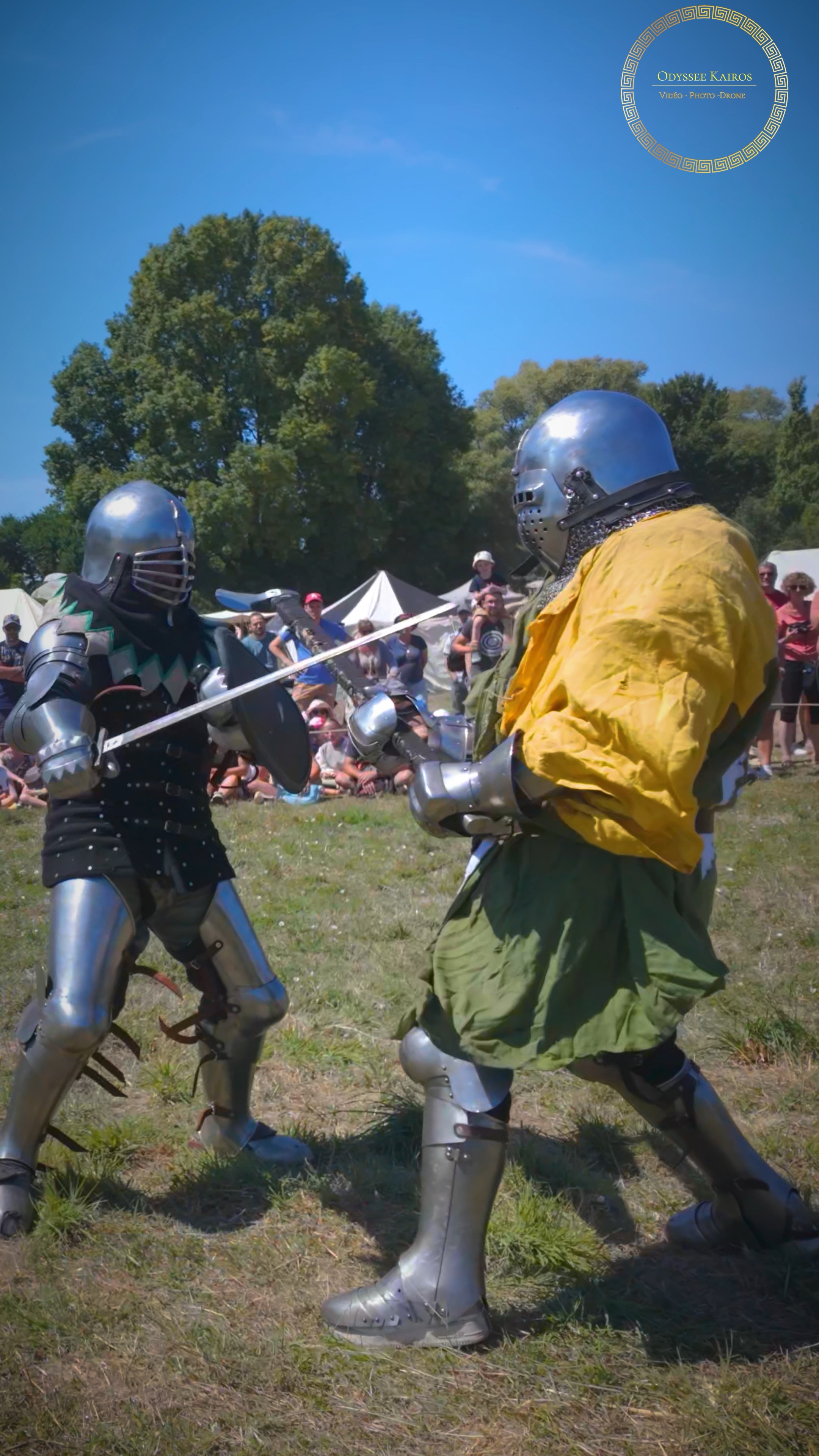 Duel en armure, tournoi de Commequiers 2025