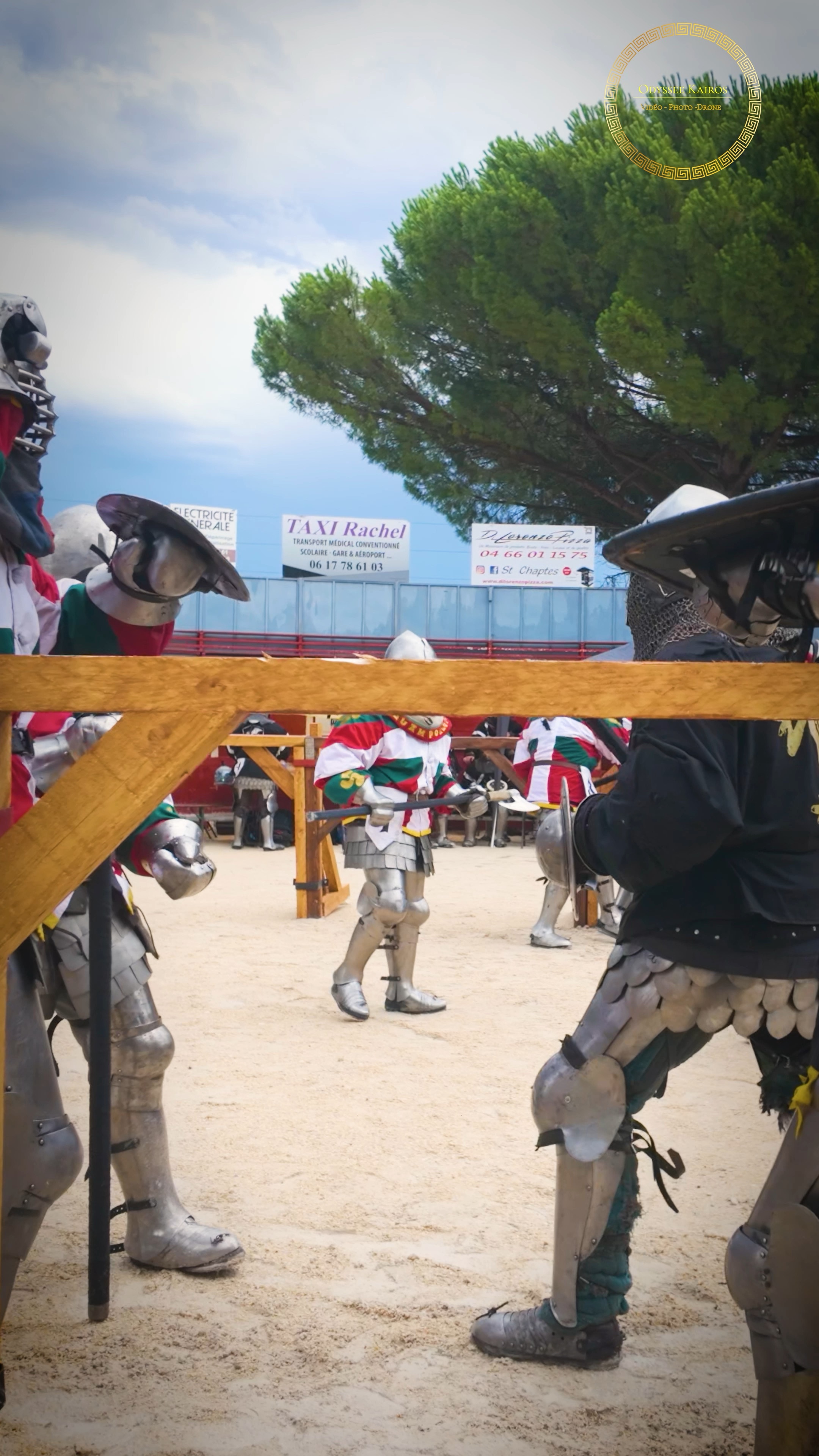 Combat en arène, tournoi de Saint-Chaptes