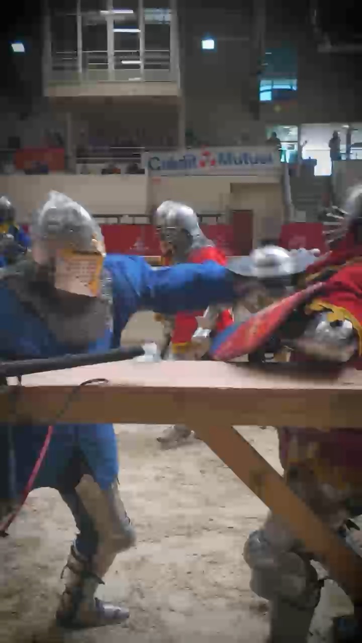 Combat en arène couverte, tournoi de Saint-Lô